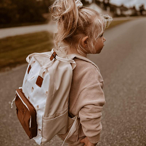 Рюкзак Mrs. Ertha "Strawberries", райские ягоды, большой, водонепроницаемый